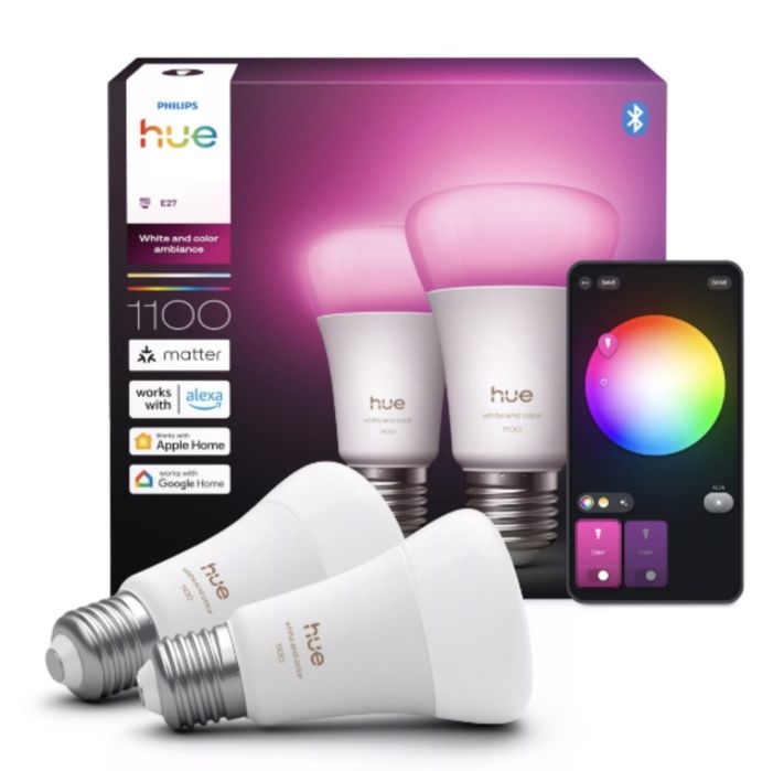 Becuri inteligente Philips Hue  Bt/comanda vocala