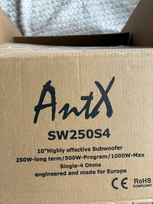 Субуфер antx 10 инча
