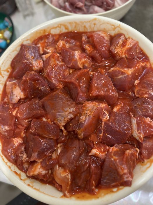 Свиная шея(шашлык)