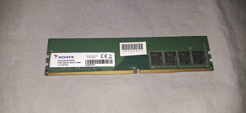Adata 16gb ddr4 3200mhz ram