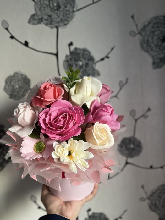 Цветы. Мыльные розы