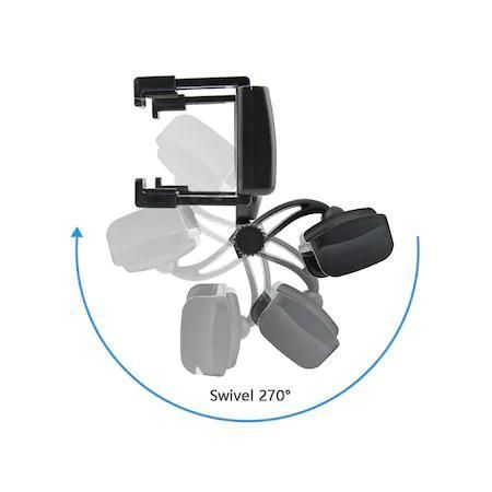 Стойка за телефон 3520-1 върху огледалото за обратно виждане на автомо