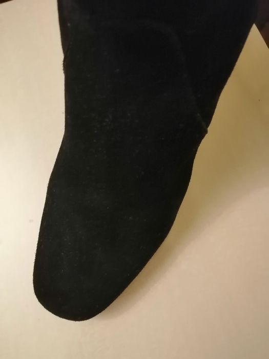 Botine piele întoarsă, H&m, 37