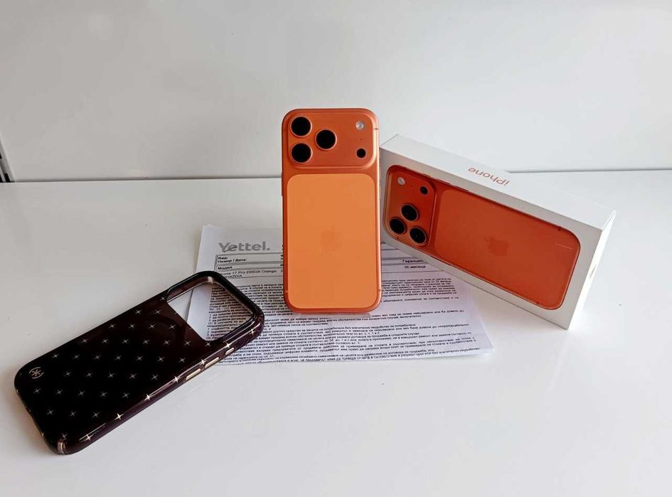 Apple iPhone 17 Pro ( нов,7 зареждания,100% батерия 36м. гаранция)