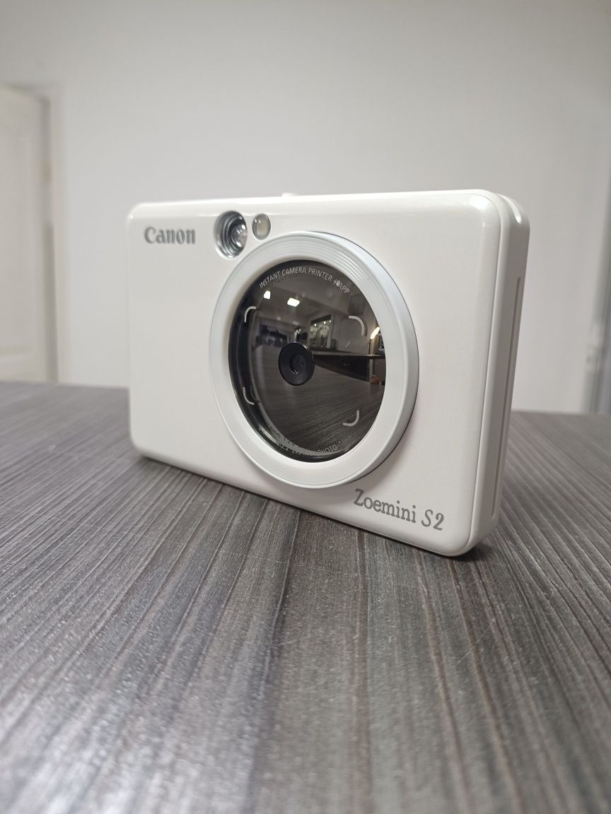 Canon Компактный фотоаппарат Zoemini S2, белый