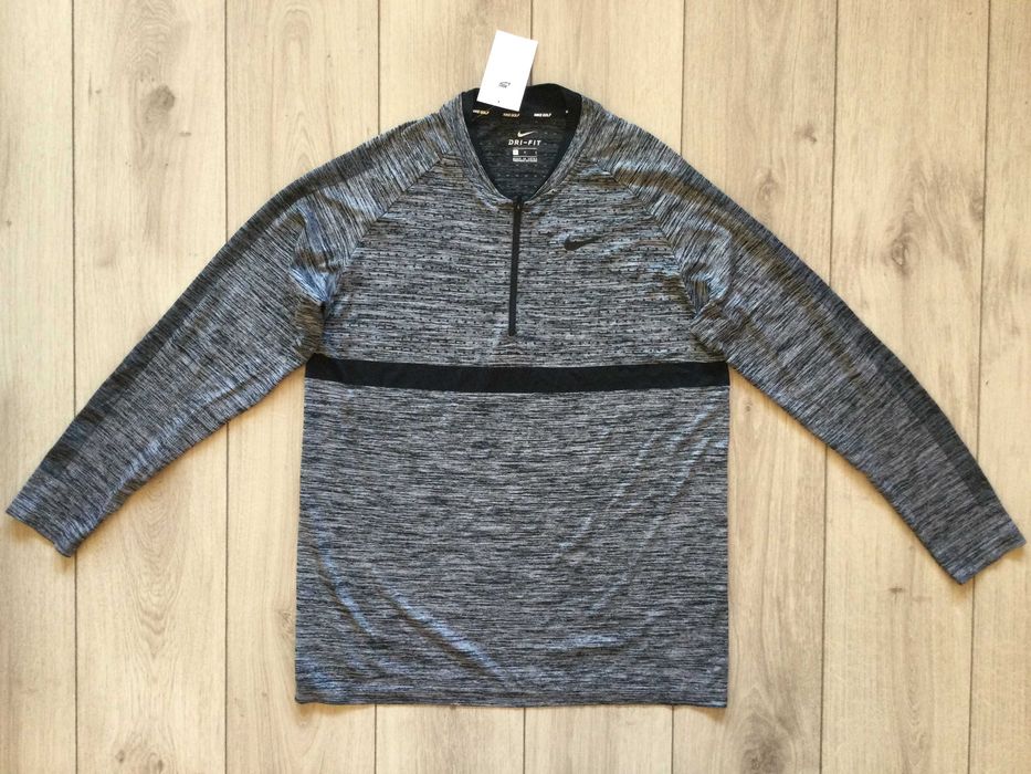 НОВА оригинална сива фланела блуза горнище на NIKE размер L от САЩ