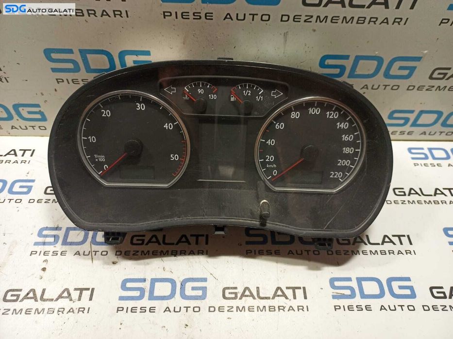Kit Pornire ECU Calculator Motor Ceas Ceasuri Cluster Instrumente Bord Volkswagen Polo 9N2 2001 - 2005 Cod 045906019BH 0281011242 6Q0920821L [L0984] [L0985] [L0986]