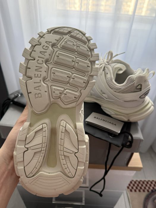 Adidasi Balenciaga Track White/Albi / Premium