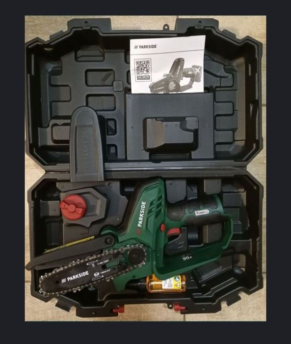 Ferăstrău crengi parkside electric pe acumulator 12v