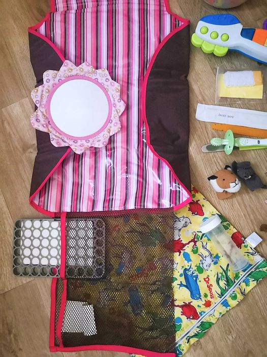 Играчки за бебе Куклен театър пръсти Водонепромокаем преносим повивалник музикална китара пумпал