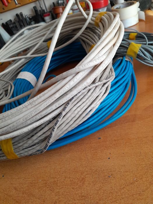 Продам кабели для интернета, телефонии