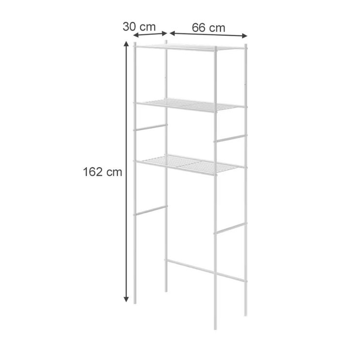 Метална етажерка за пералня  7515