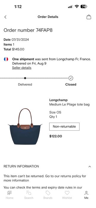 Продам сумку longchamp оригинал