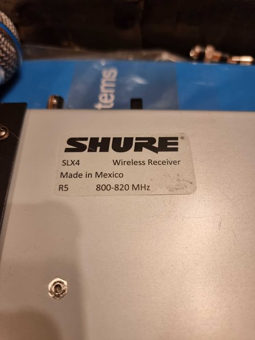 Микрофон shure slx4