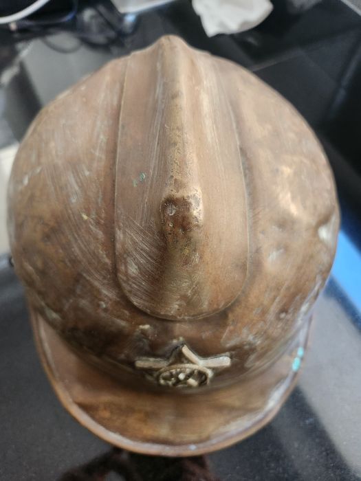 Винтидж пожарникарска каска