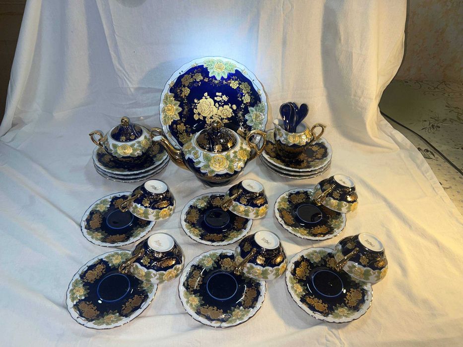 Чешский чайный  сервиз