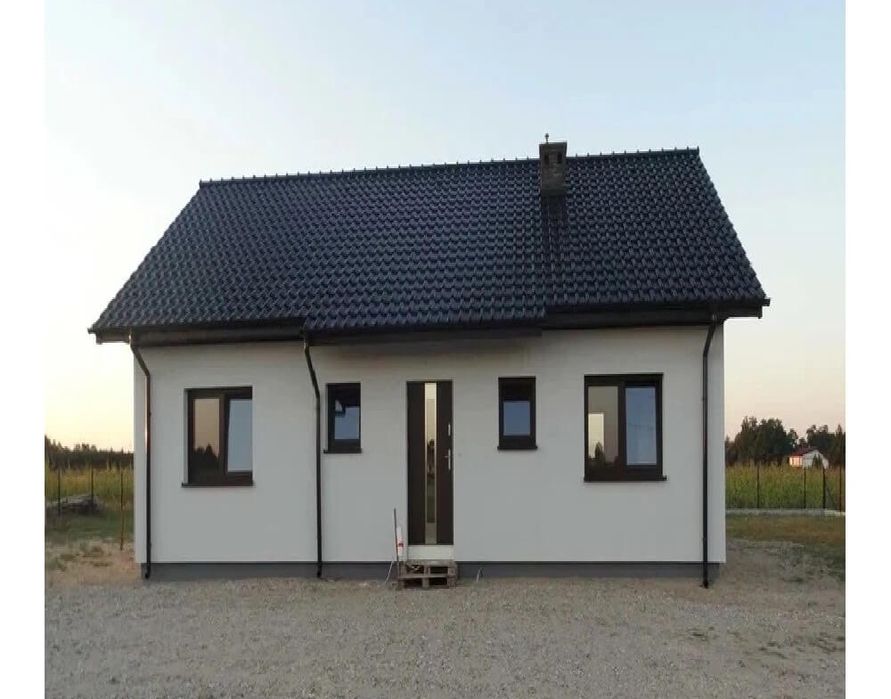 Vând case modulare pe structură metalică învelit cu panouri sandwich