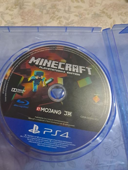 Прадаю пс4 игру майкраф