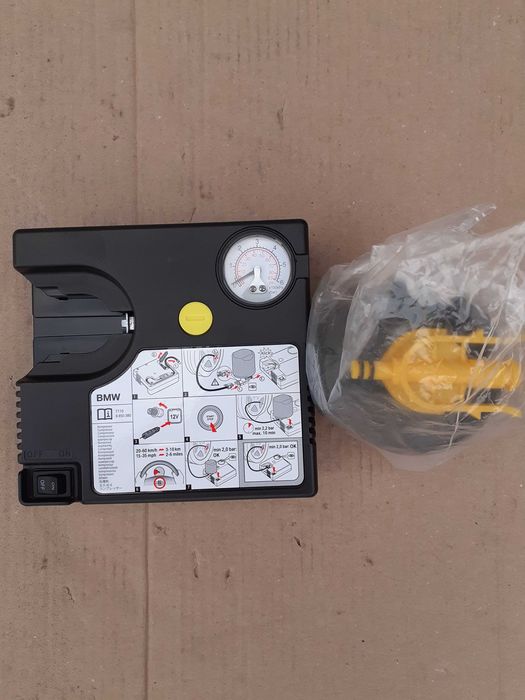 Compresor auto umflat roti si spuma pt.gama BMW