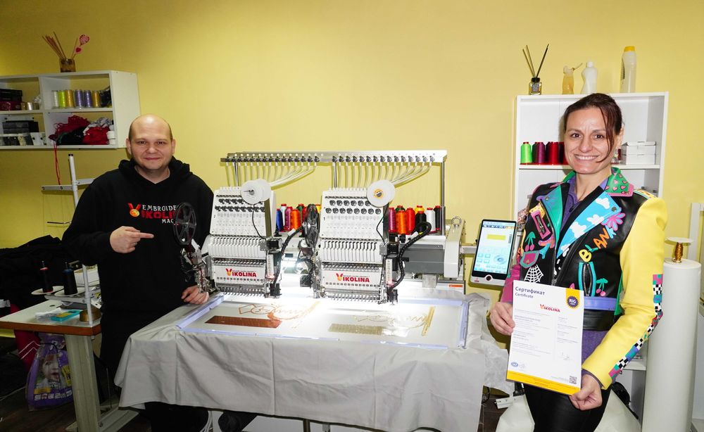 Бродировъчна машина 400 мм. х 500 мм. Нов модел