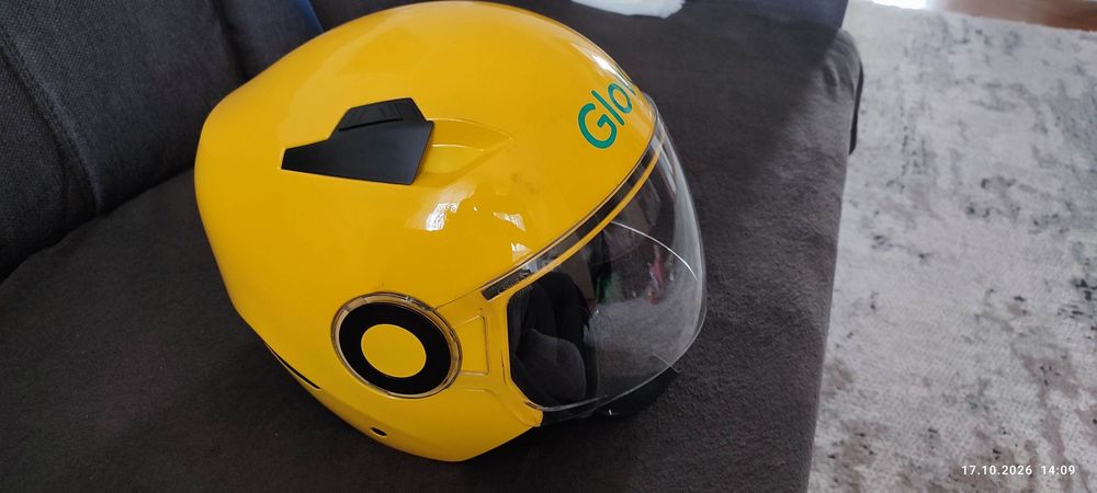 Casca moto scuter glovo