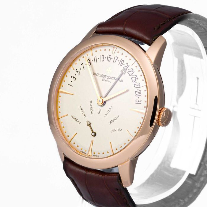 Vacheron Constantin Patrimony Retrograde Day-Date 42.5mm 86020/000R-9239 Rose Gold