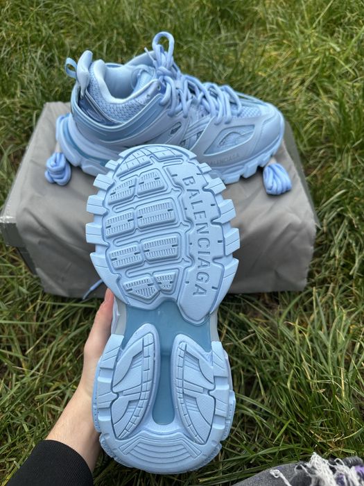 Adidasi Balenciaga Track / Baby Blue & Albastru / Calitate Premium