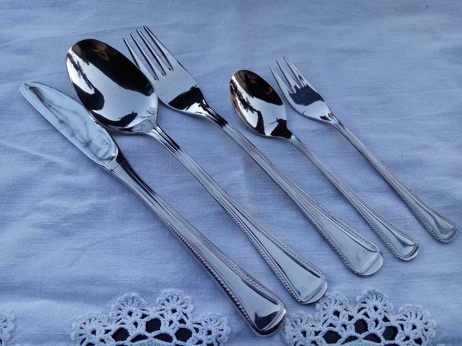 Комплект прибори РОСА - Петко Денев - 60 части - нови !