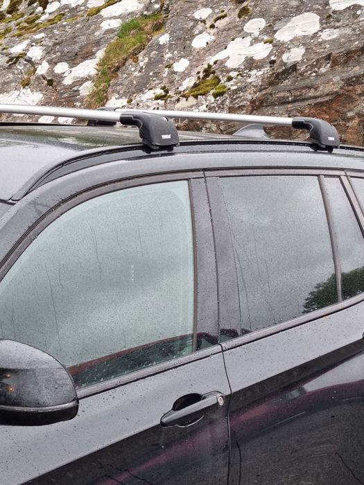 Thule Wingbar Edge 9595 si Edge Raised Rail 9582