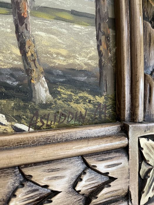 Картина маслом Регистан