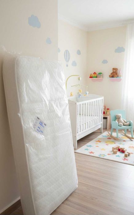 НОВ Детски двулицев матрак 140/70/10