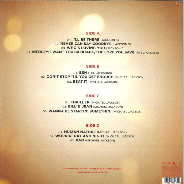 Michael Jackson Michael: Songs From the Motion Picture (2x12")