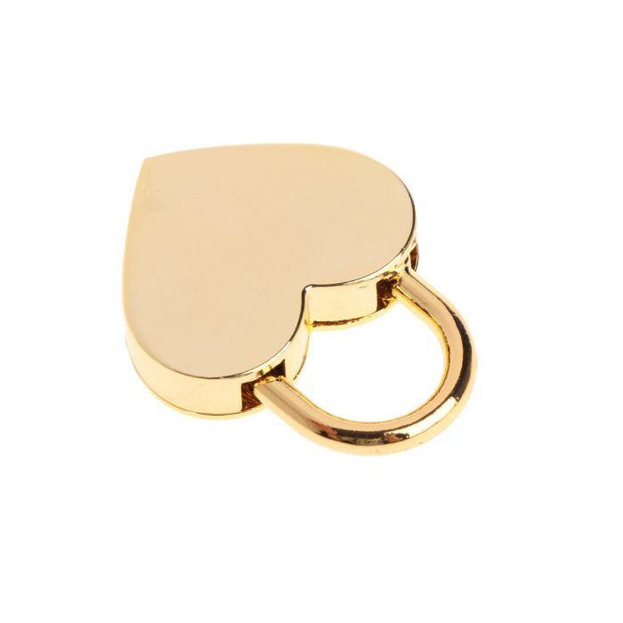 Lacat silver/gold inima! Lacat inima! Nunta! Valentine`s Day!