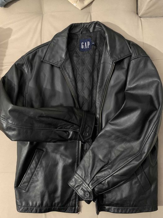 Мъжко яке естествена кожа  GAP
