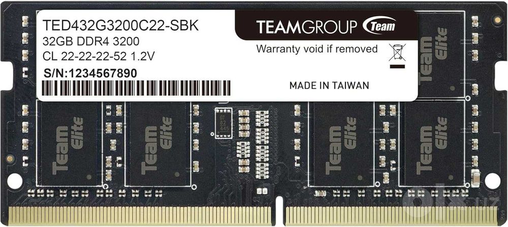 Оперативная память для ноутбука TEAMGROUP Elite DDR4 32GB