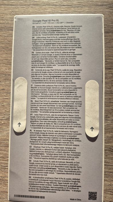 Google Pixel 10 Pro XL