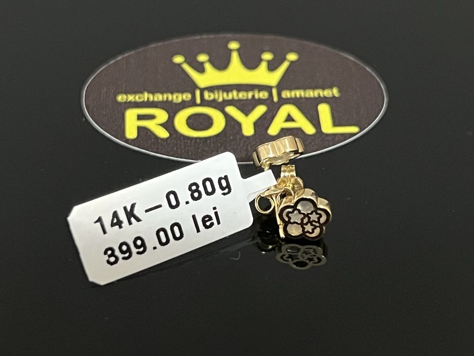 Bijuteria Royal : Cercei copil aur 14K 0,80 grame