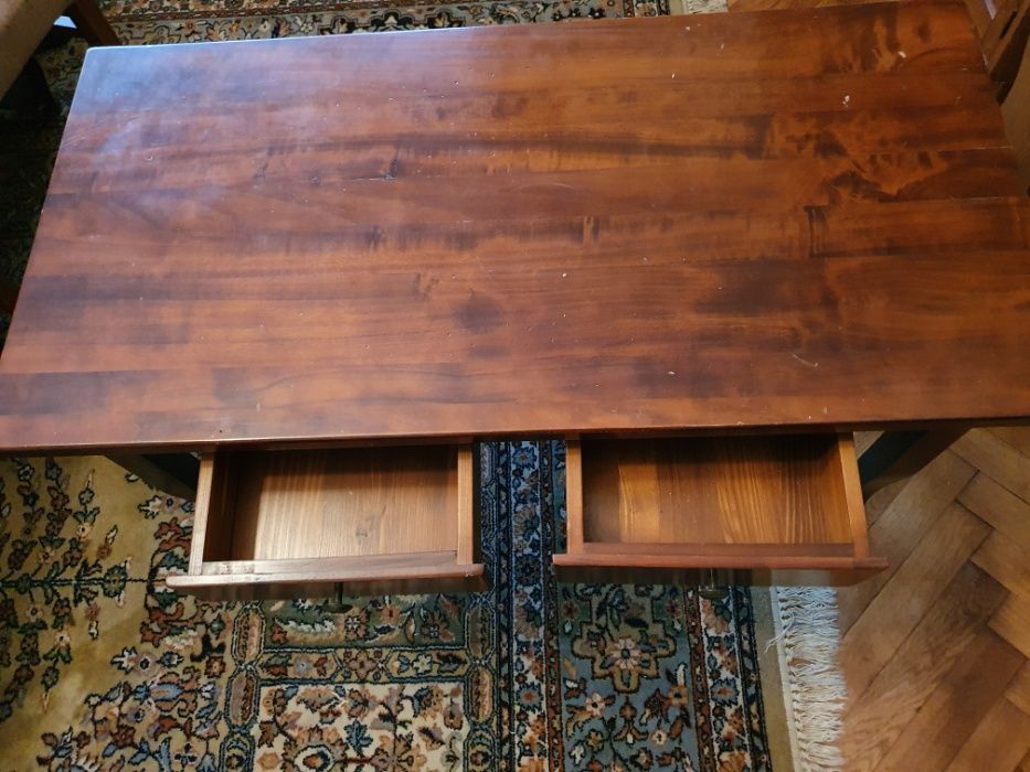 Masa din lemn masiv cu sertare Export Mobex PRET  1500