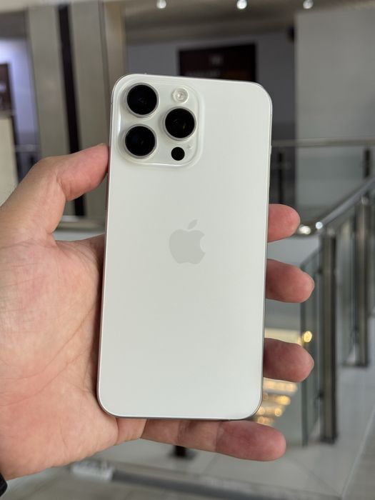 Айфон 15 про мах 256 гб белый