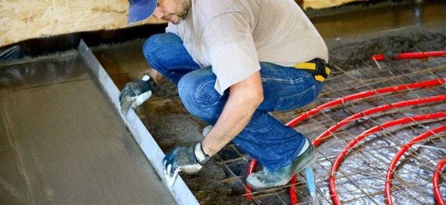 Стяжка пола дёшево и качественно| от 18 000