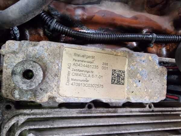 Motor complet  Mercedes Benz OM470LA 6-7-01 - Piese de schimb Mercedes