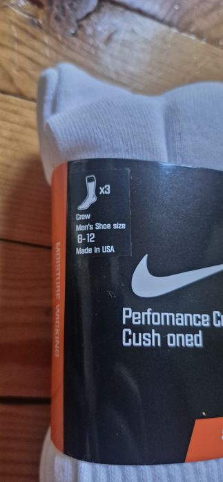 Nike бели чорапи
