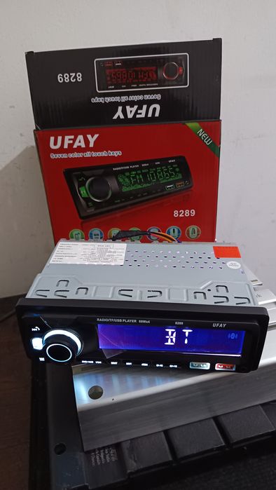Casetofon auto player bluetooth mufa iso telecomanda nou