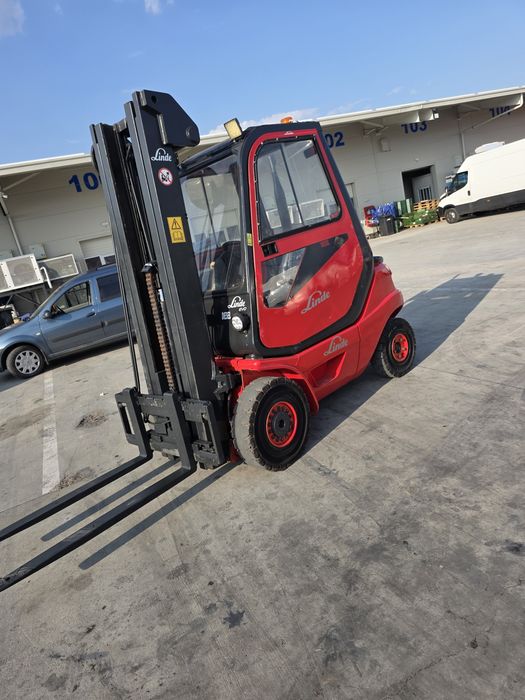 Vand motostivuitor / stivuitor Linde h20 diesel