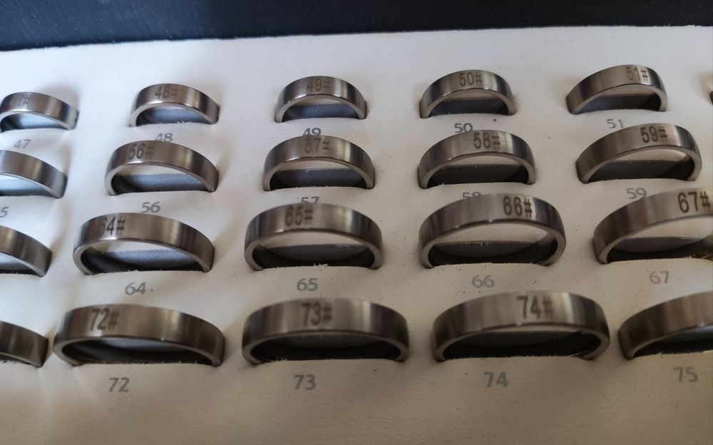 Комплект пръстени с размери - 30 броя