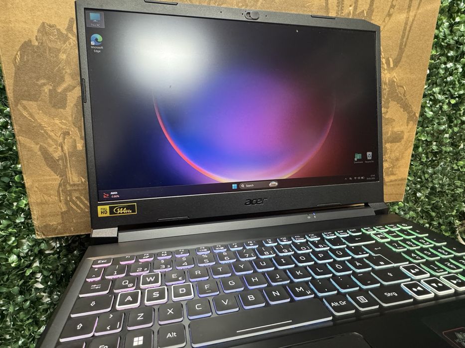 Laptop Gaming Acer Nitro 5 Ryzen7 5800h RTX3060 16gb DDR4 512NVMe