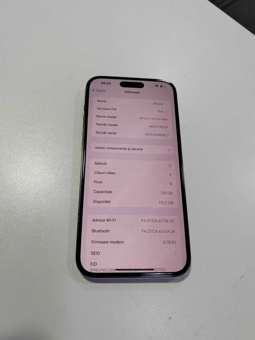 Iphone 14 Pro MAx 128gb Magazin CashGen