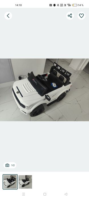 Mașină electrică 4x4 copii jeep aproape noua