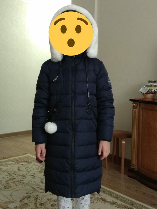 Пуховик зимний детский