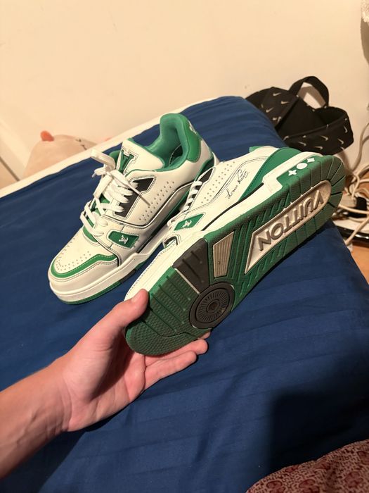 lv trainer  verde cu alb